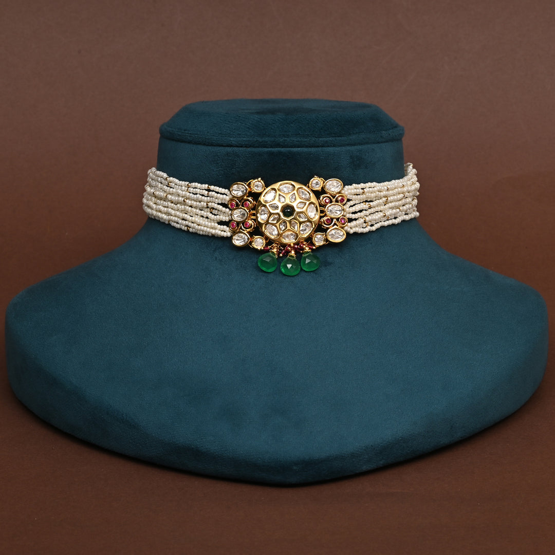 Moissanite Choker Set