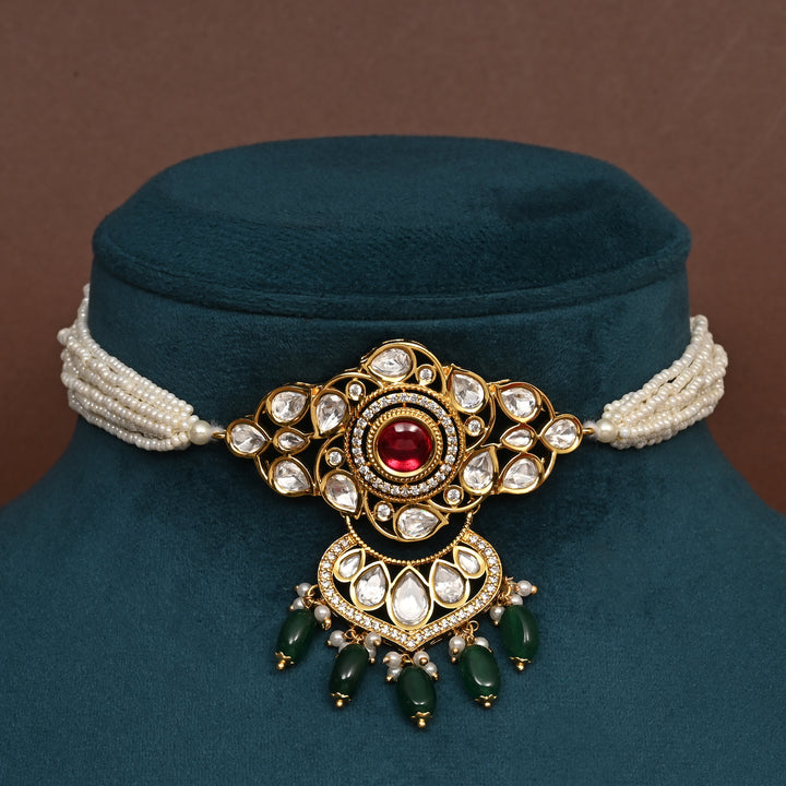 Moissanite Choker Set