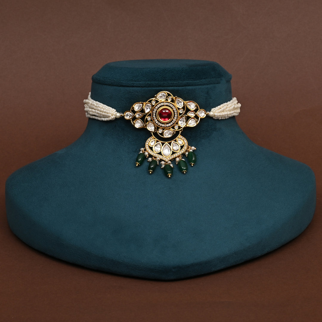 Moissanite Choker Set