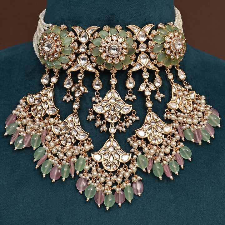 Moissanite Choker Set