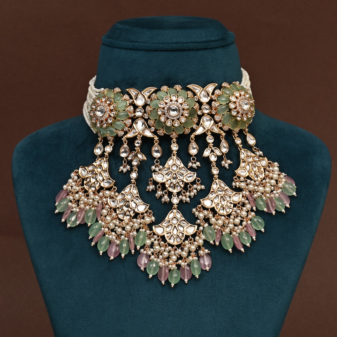 Moissanite Choker Set