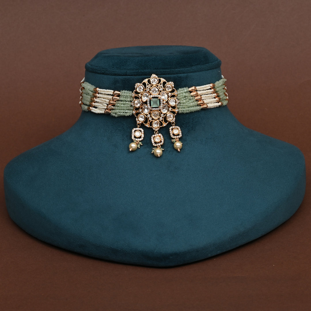 Moissanite Choker Set