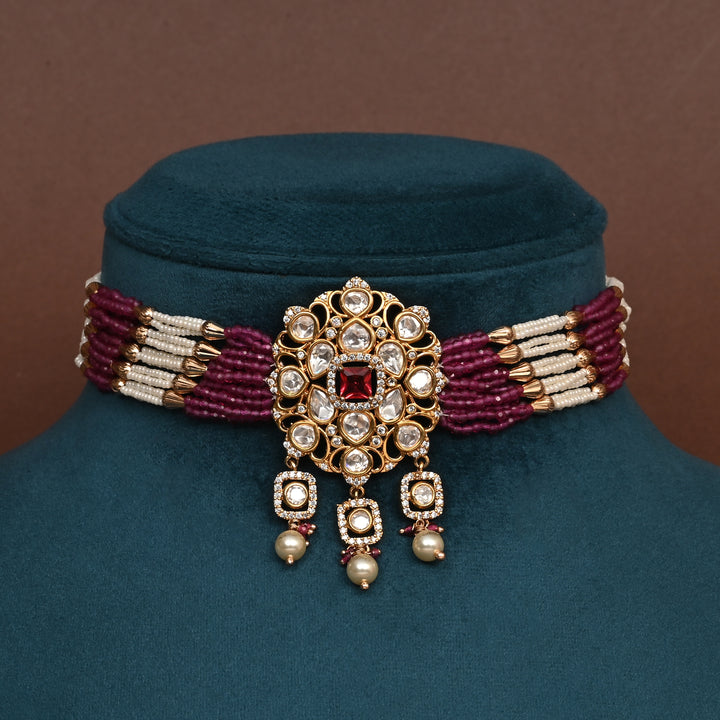 Moissanite Choker Set