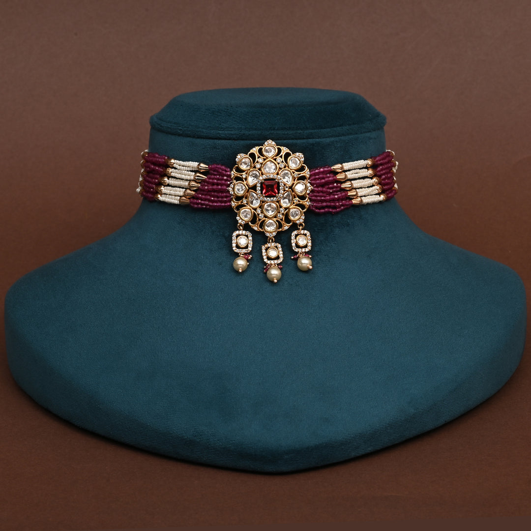 Moissanite Choker Set