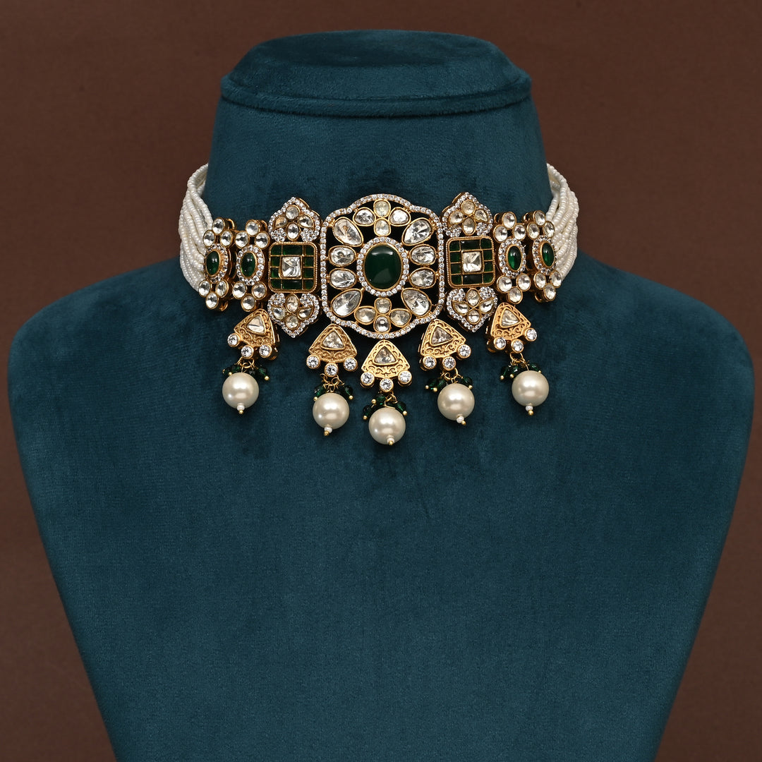 Moissanite Choker Set