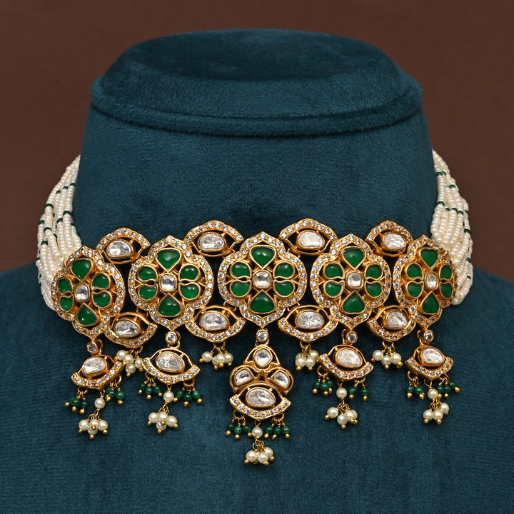 Moissanite Choker Set