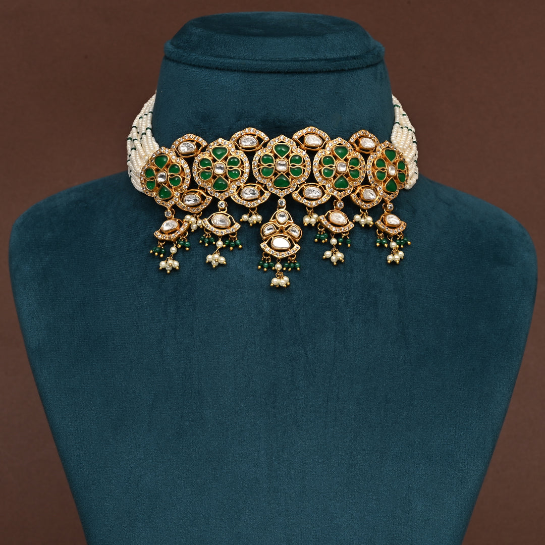 Moissanite Choker Set