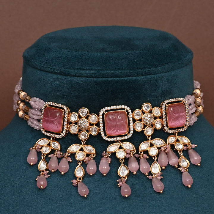 Moissanite Choker Set