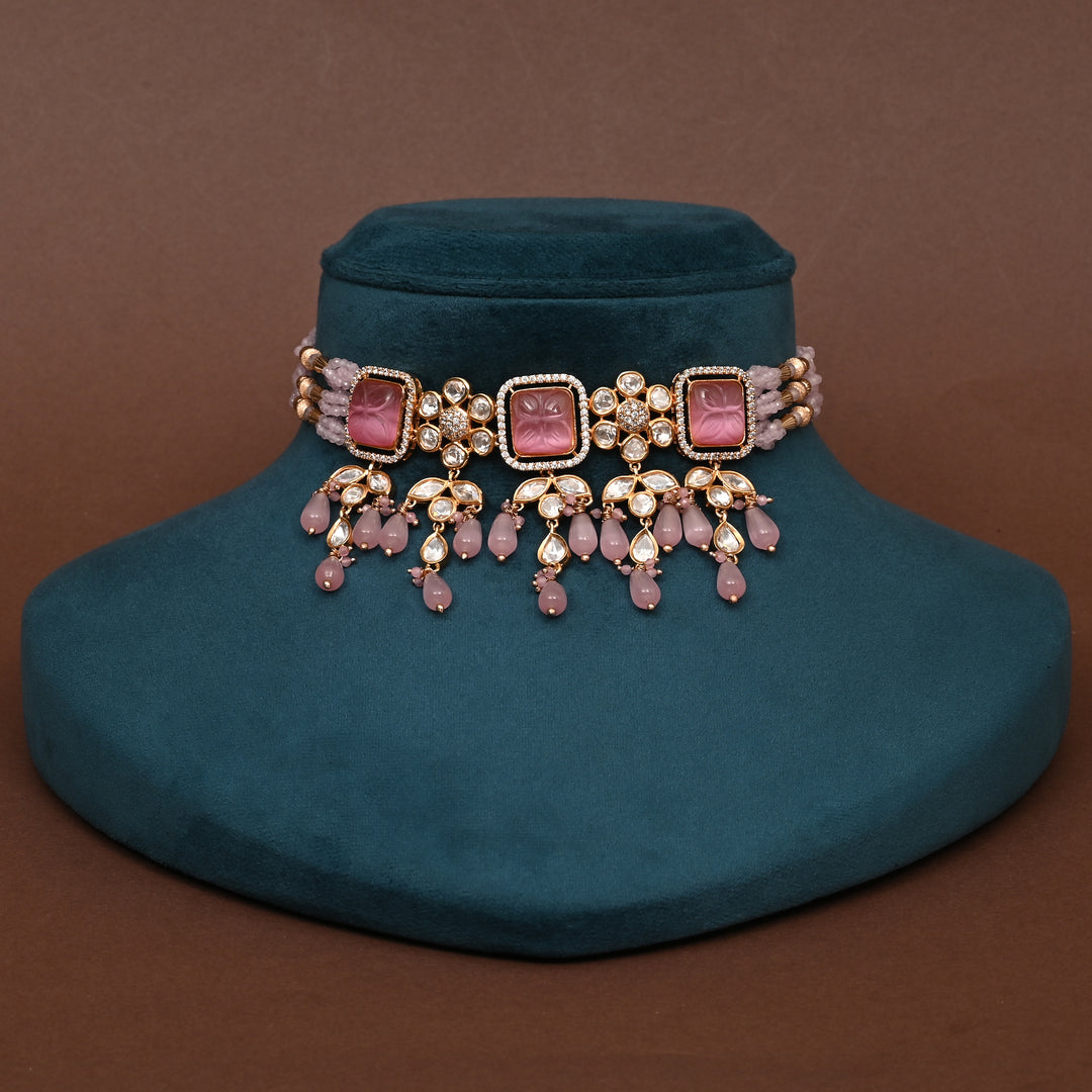 Moissanite Choker Set