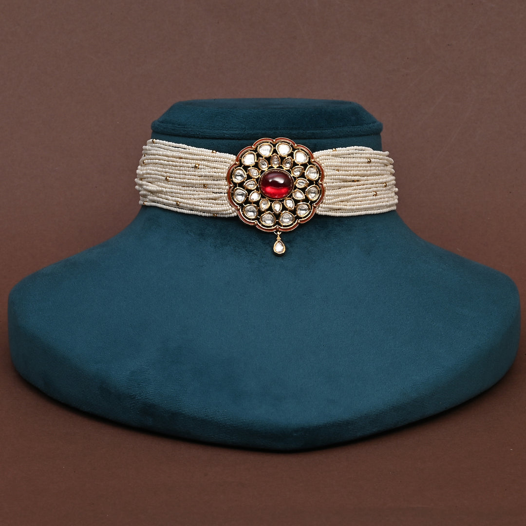 Moissanite Choker Set