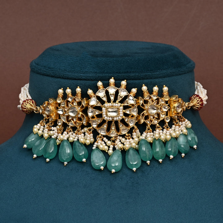 Moissanite Choker Set