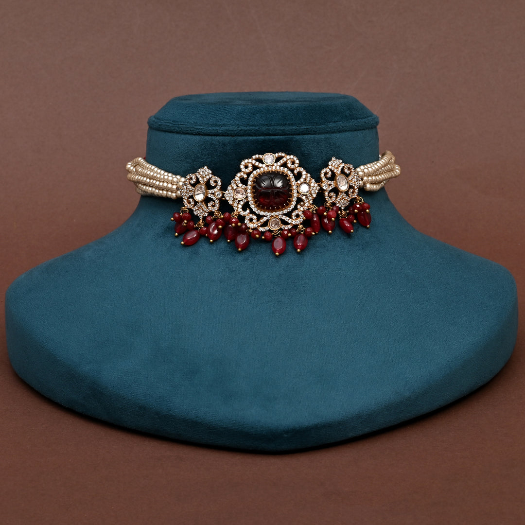 Moissanite Choker Set