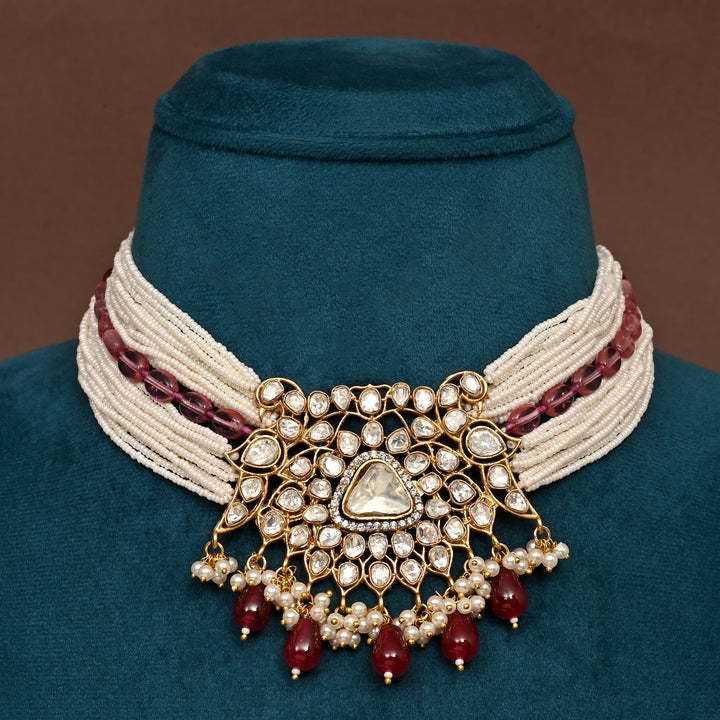 Moissanite  Choker Set