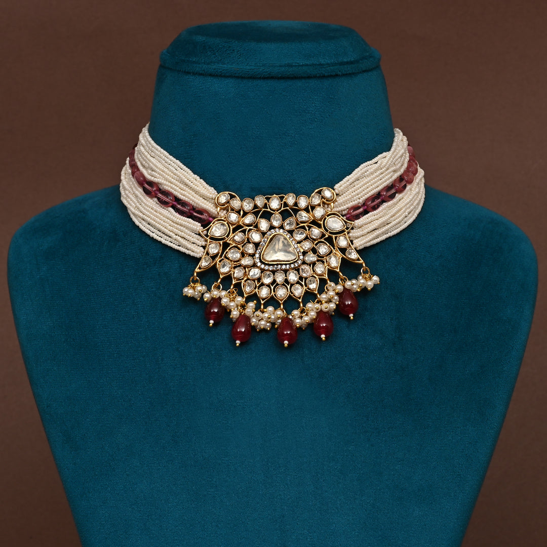 Moissanite  Choker Set