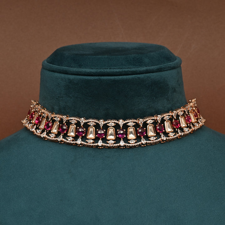 Moissanite Choker Set