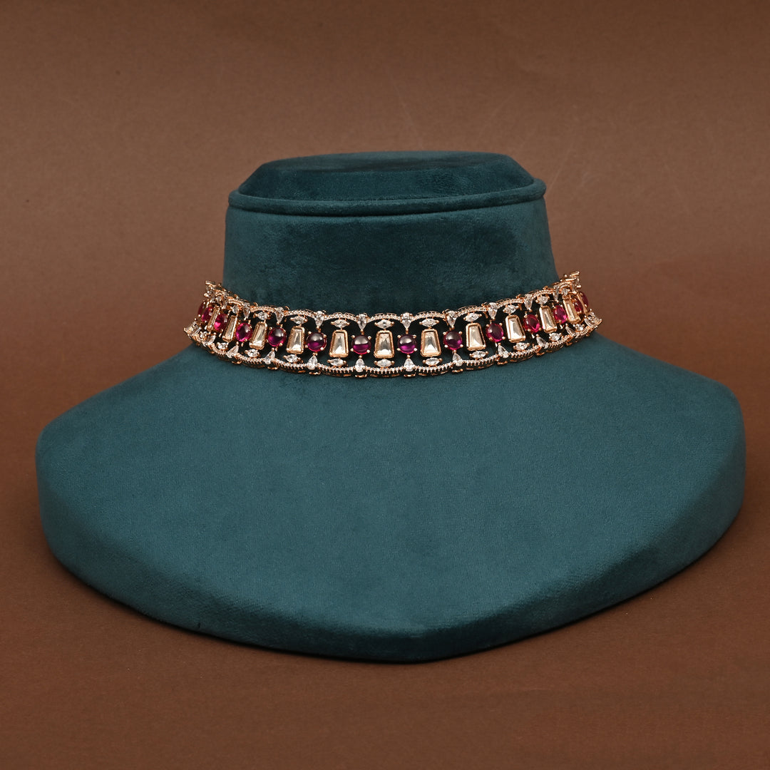 Moissanite Choker Set