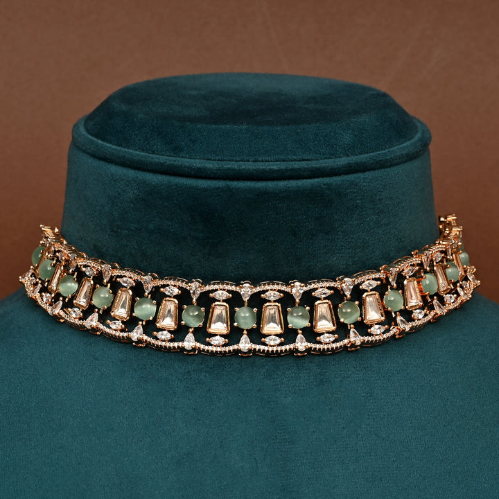 Moissanite Choker Set