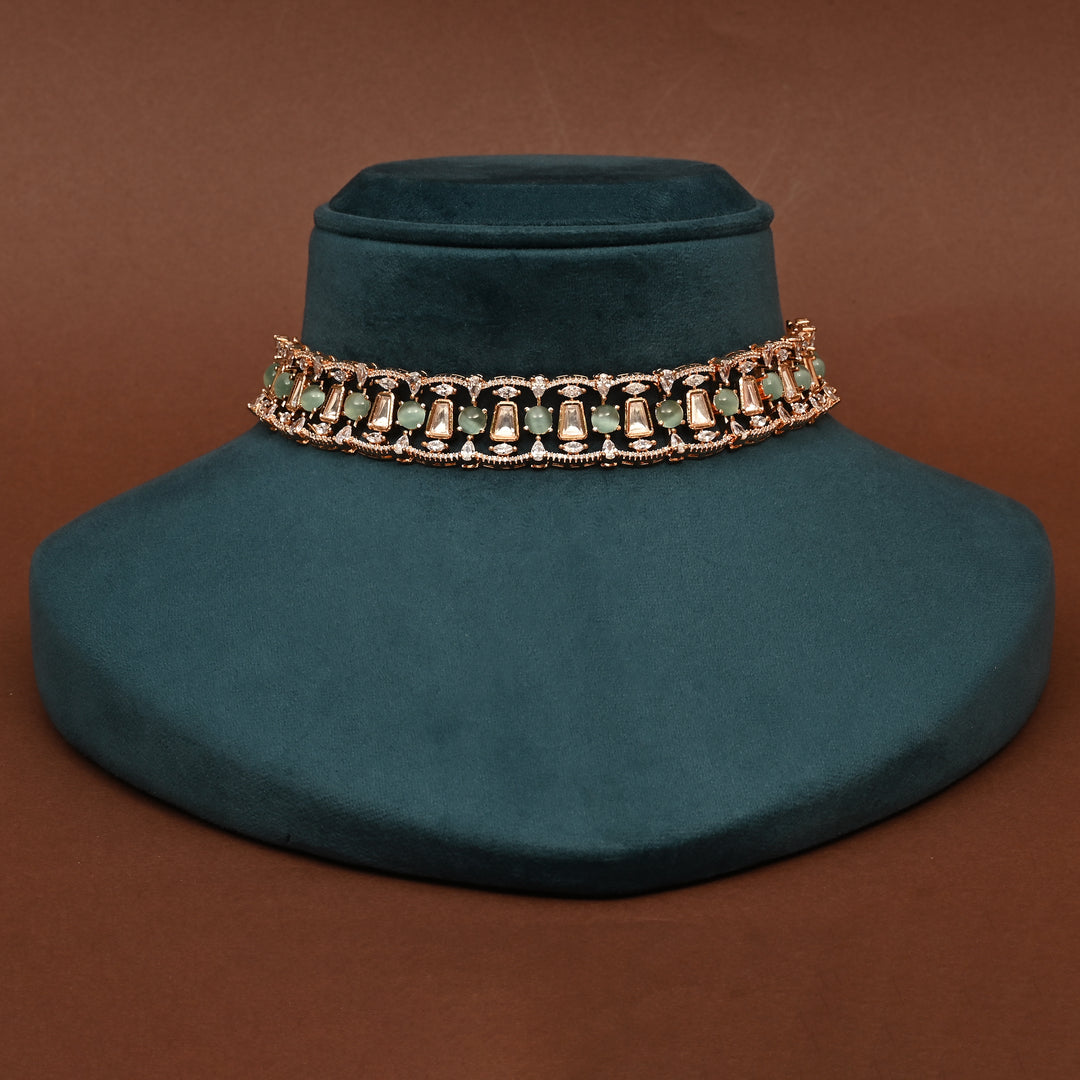 Moissanite Choker Set