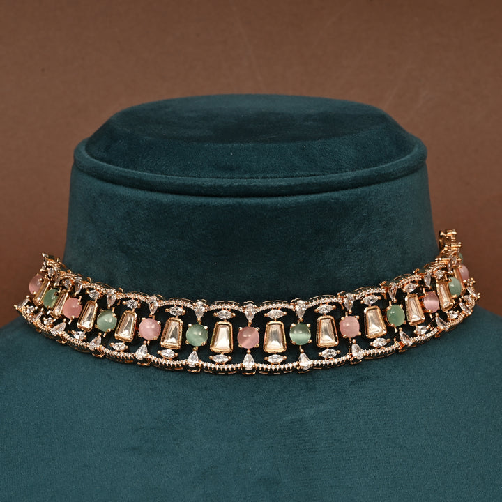 Moissanite Choker Set