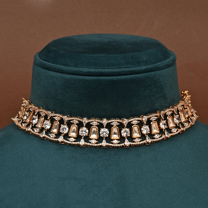 Moissanite Choker Set