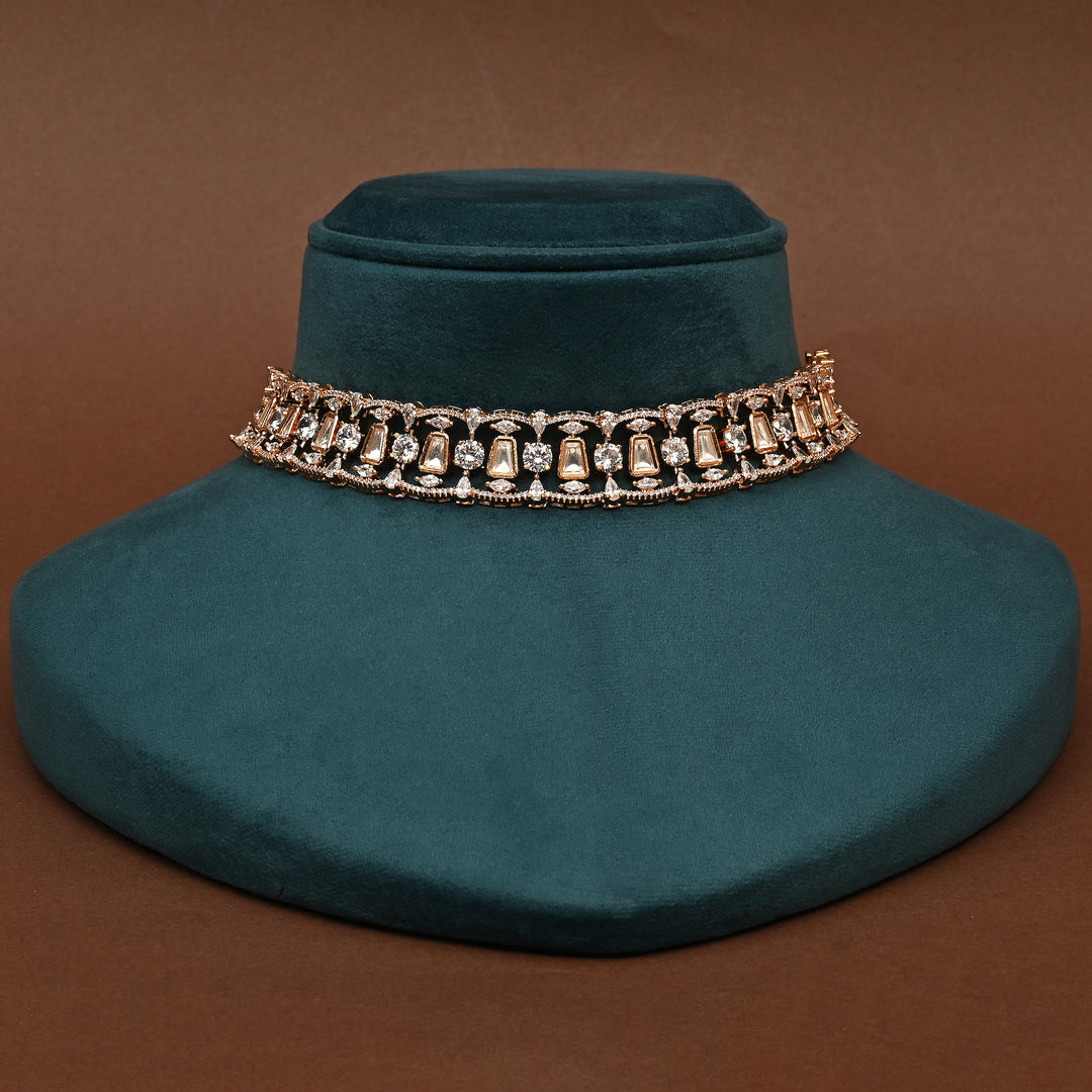 Moissanite Choker Set