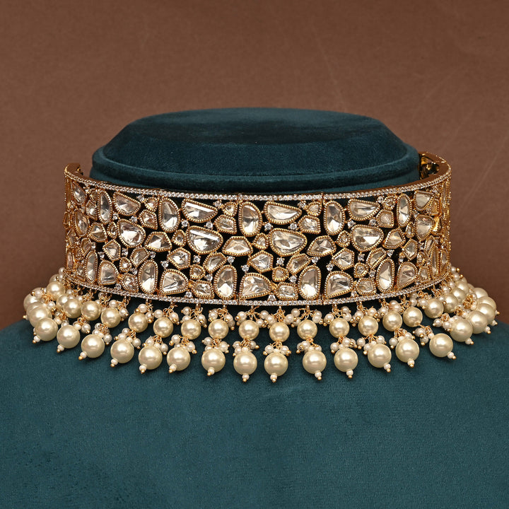 Moissanite Choker Set