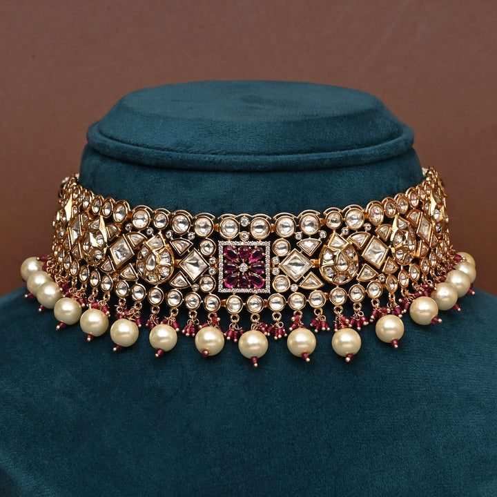 Moissanite Choker Set