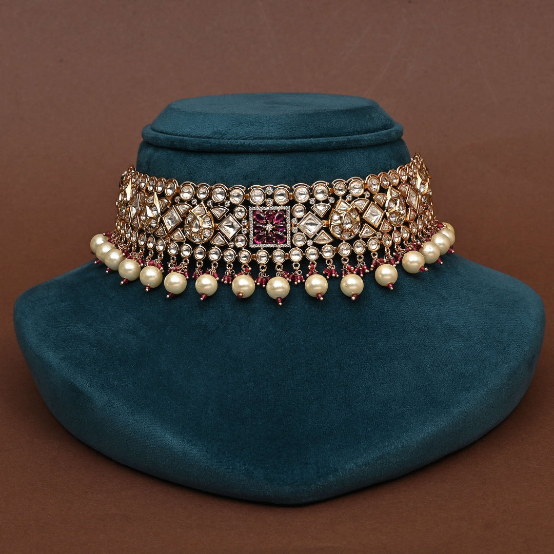 Moissanite Choker Set