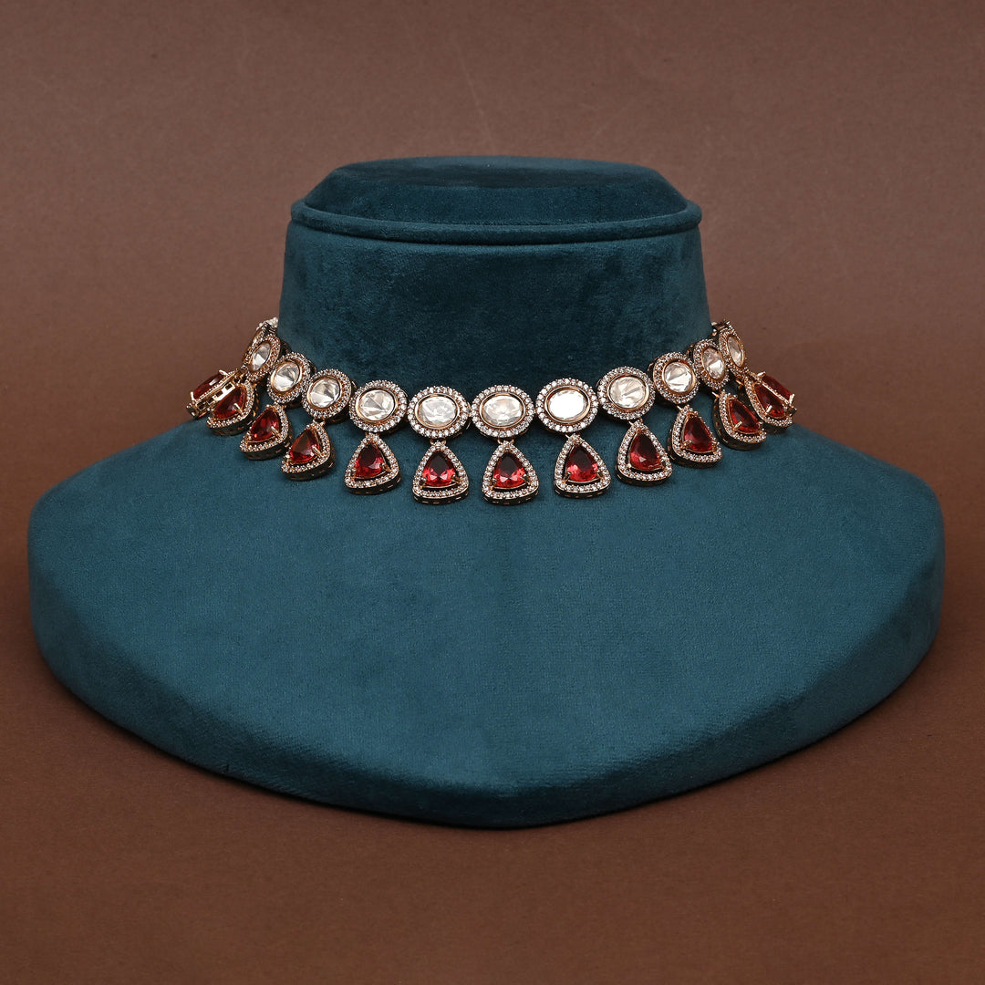 Moissanite Choker Set