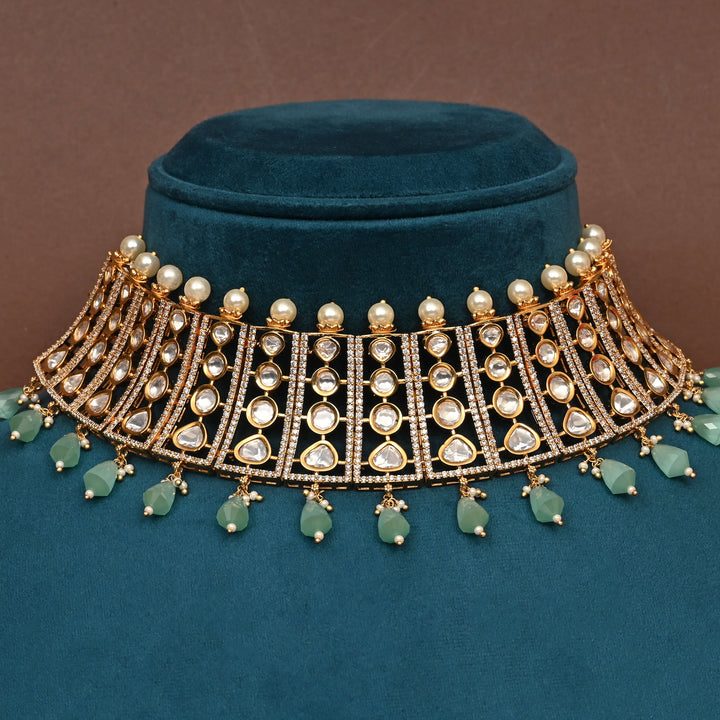 Moissanite Choker Set