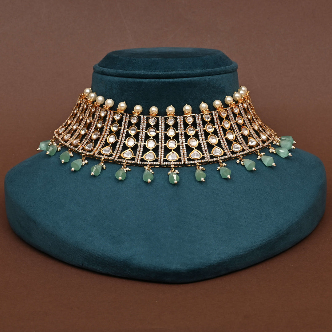 Moissanite Choker Set