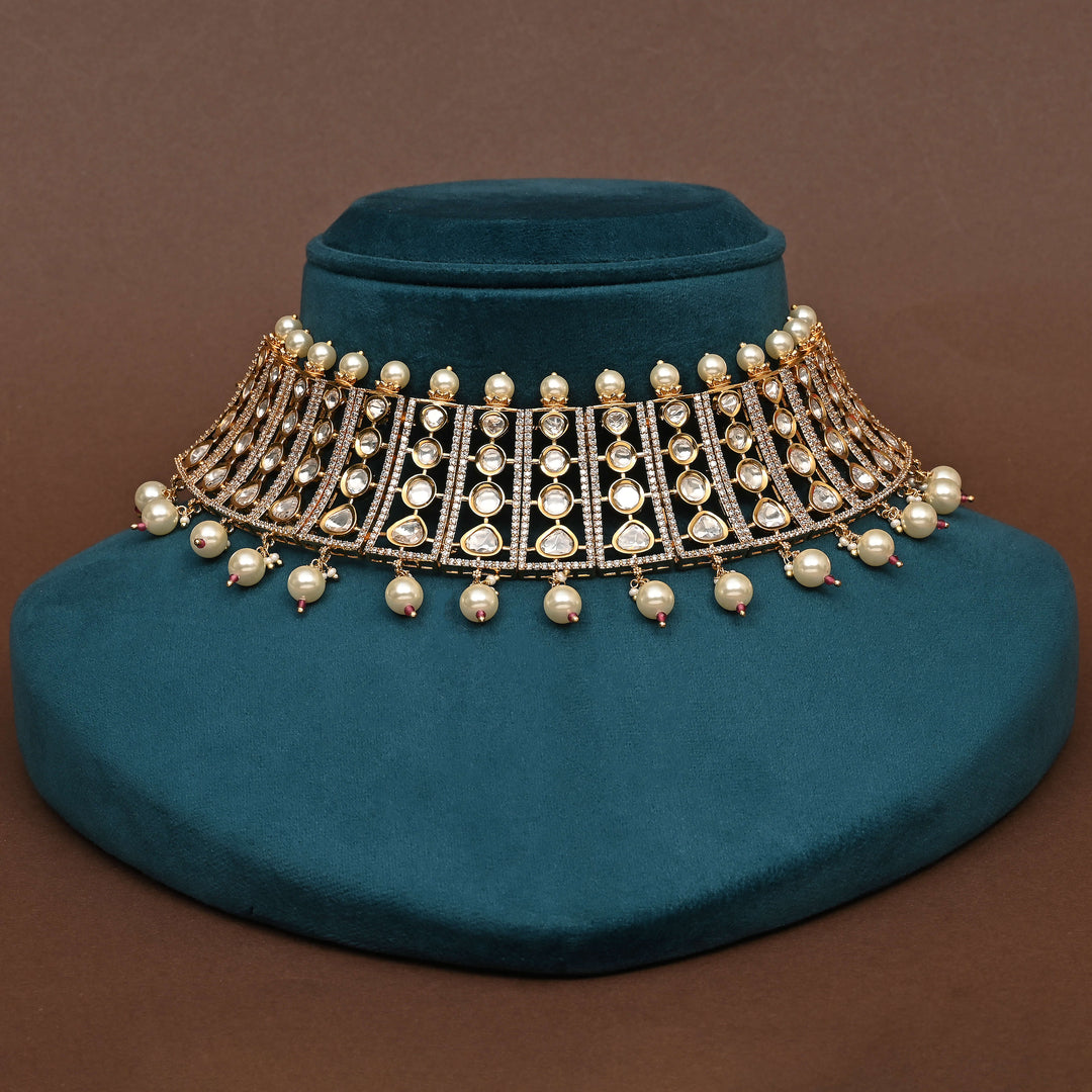 Moissanite Choker Set