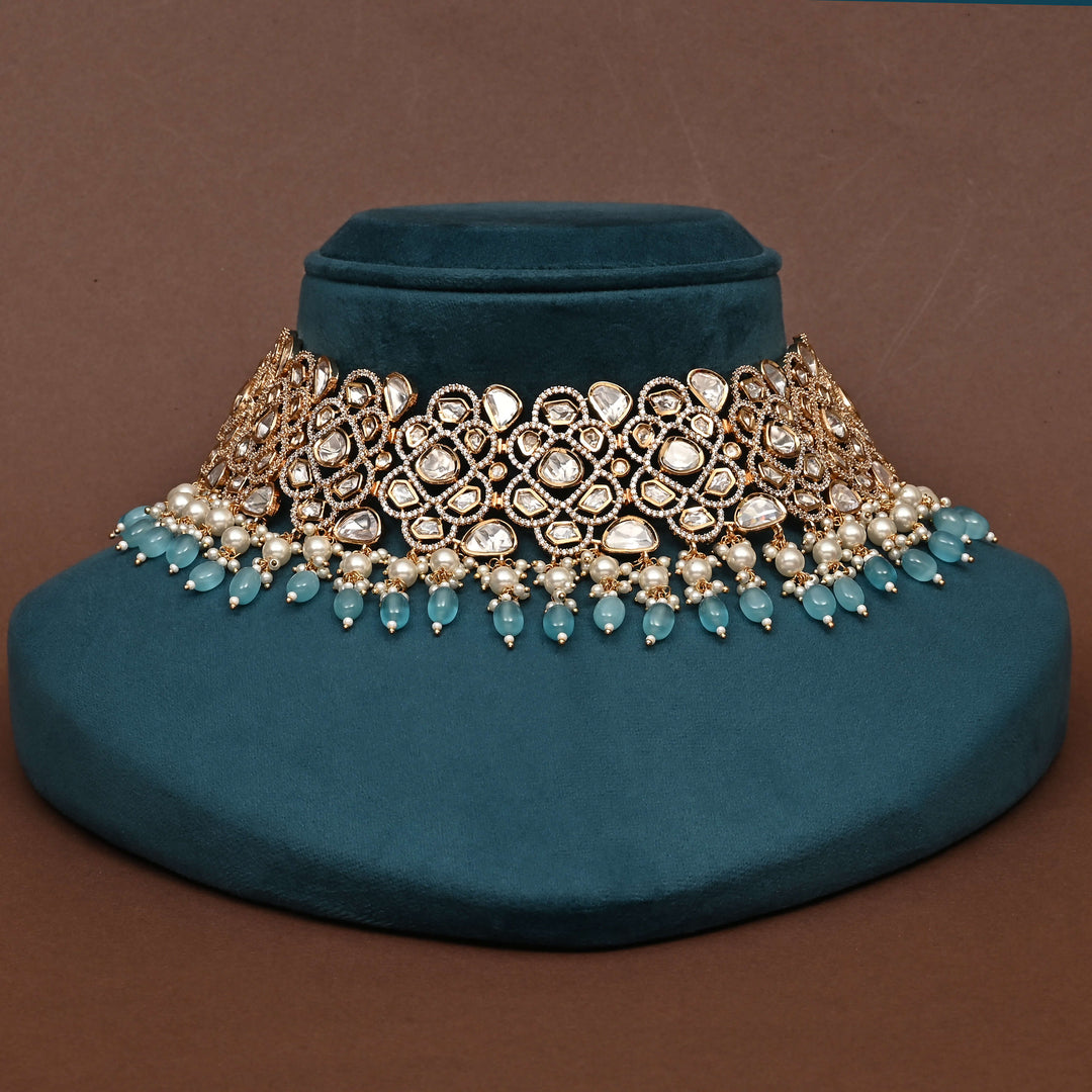 Moissanite Choker Set