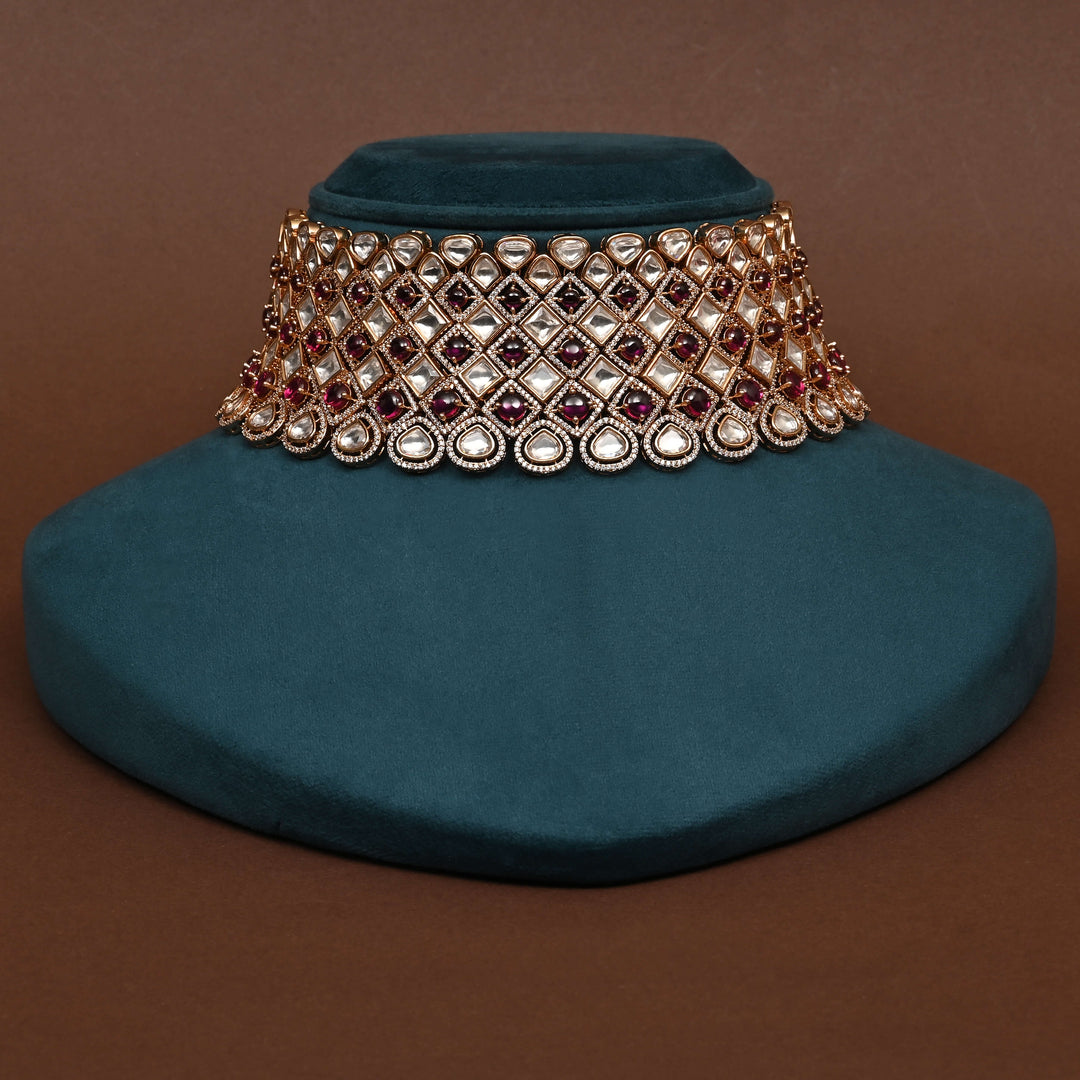 Moissanite Choker Set