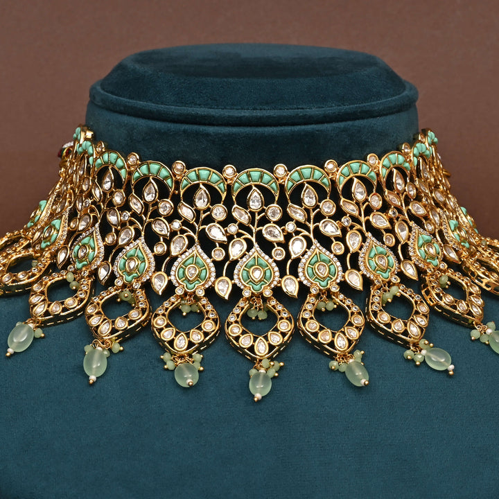 Moissanite Choker Set