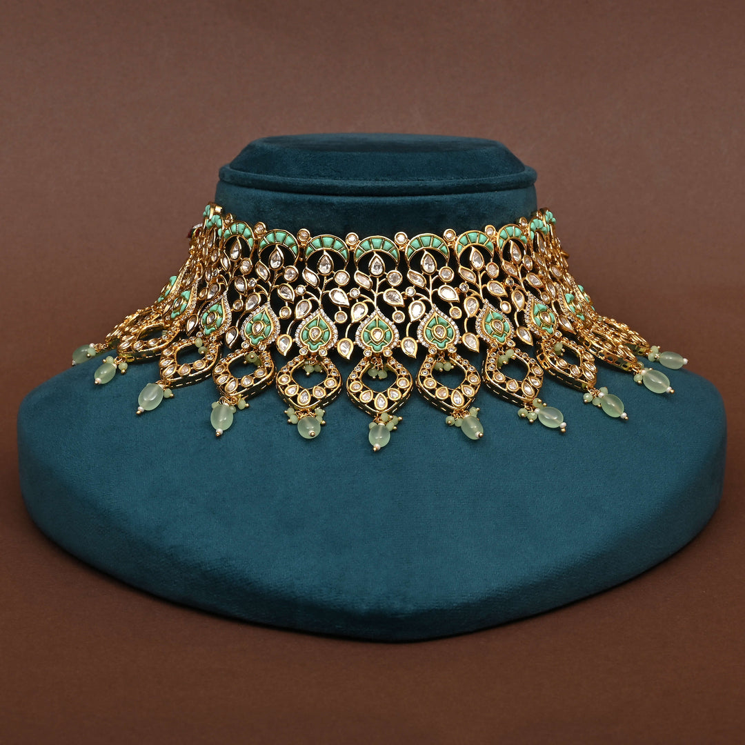 Moissanite Choker Set