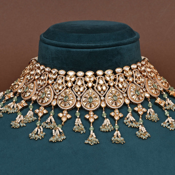 Moissanite Choker Set