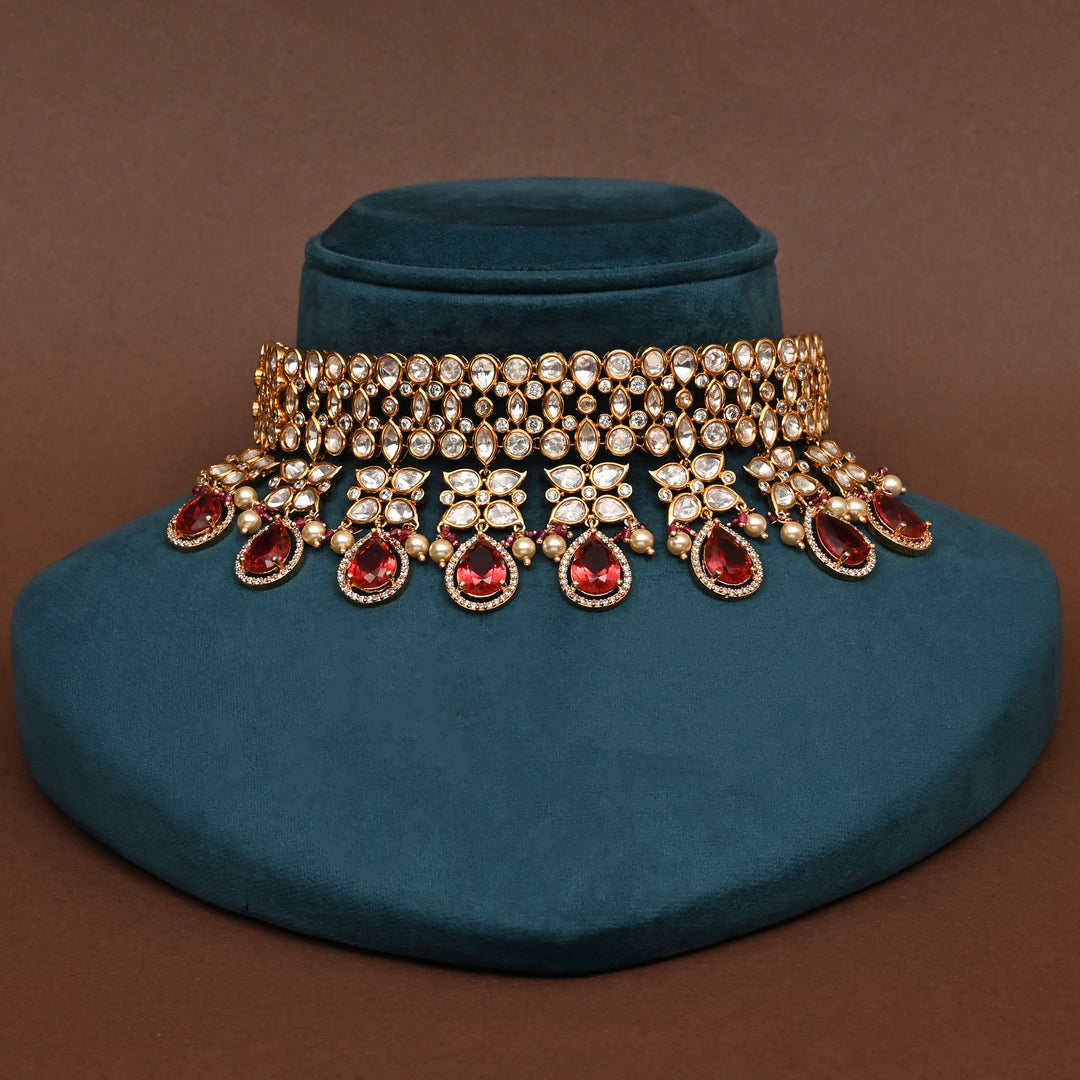 Moissanite Choker Set