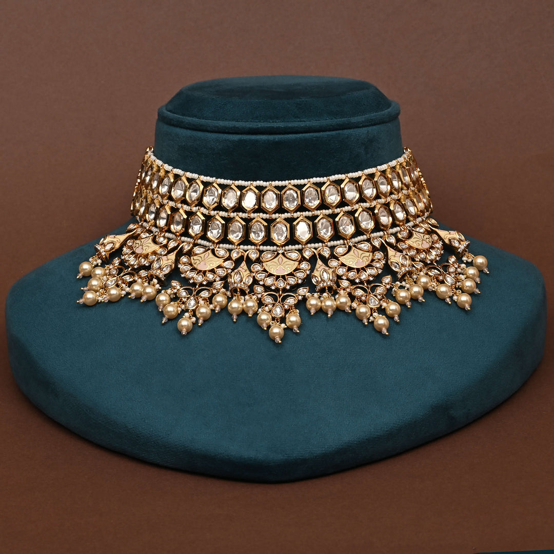 Moissanite Choker Set