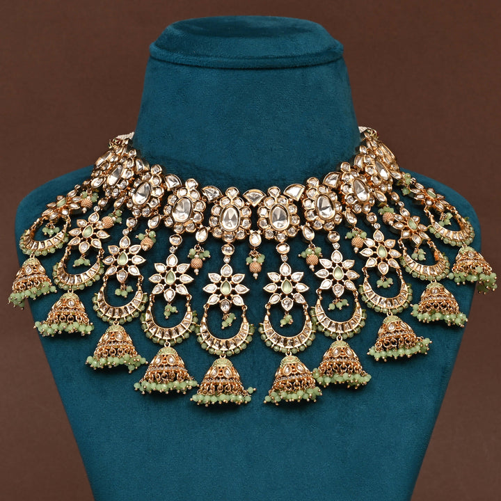 Moissanite choker Set