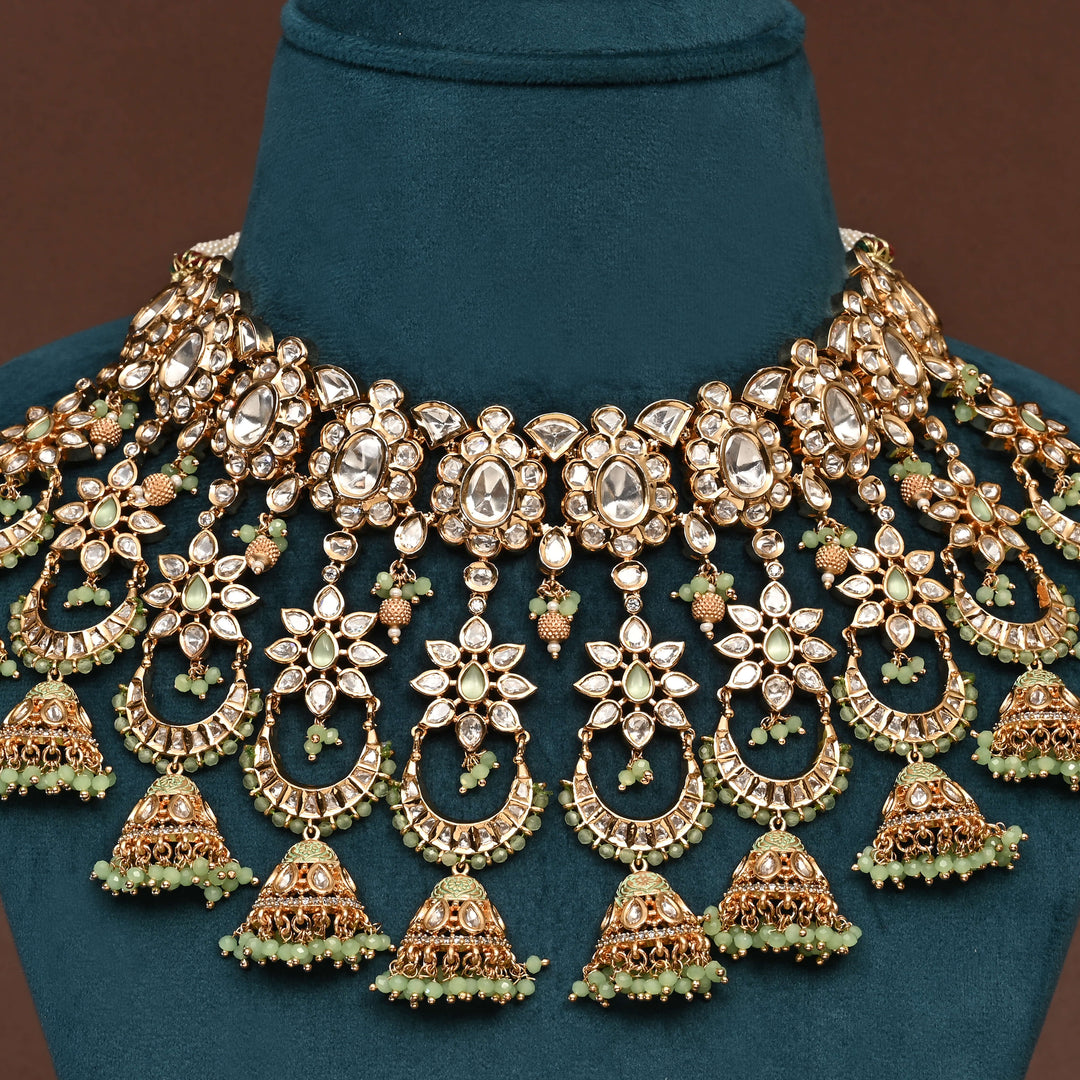 Moissanite choker Set