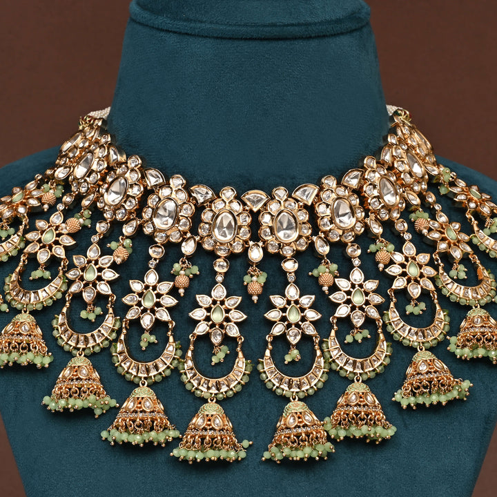 Moissanite choker Set