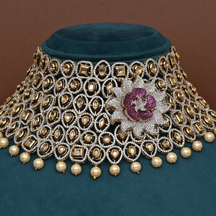 Moissanite Choker Set