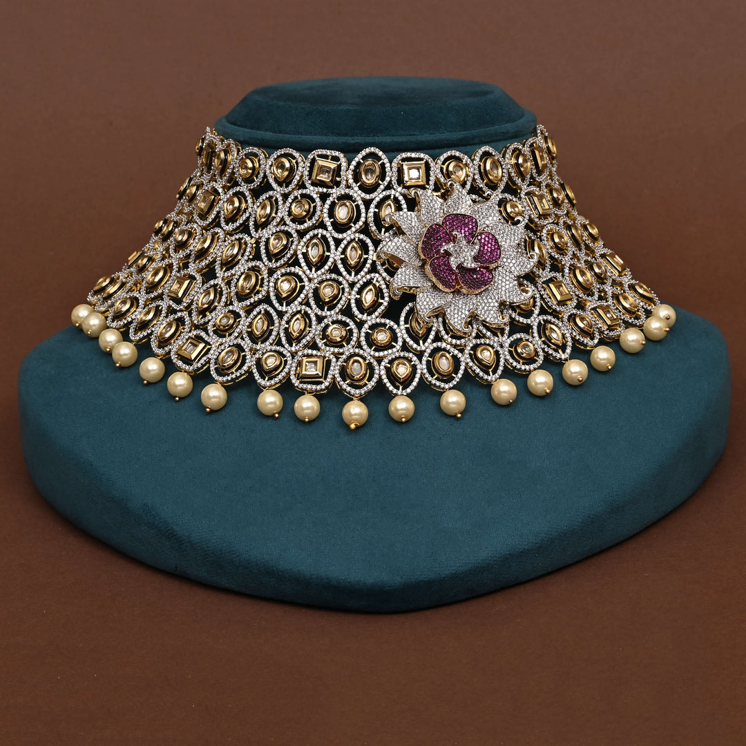 Moissanite Choker Set