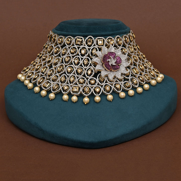 Moissanite Choker Set