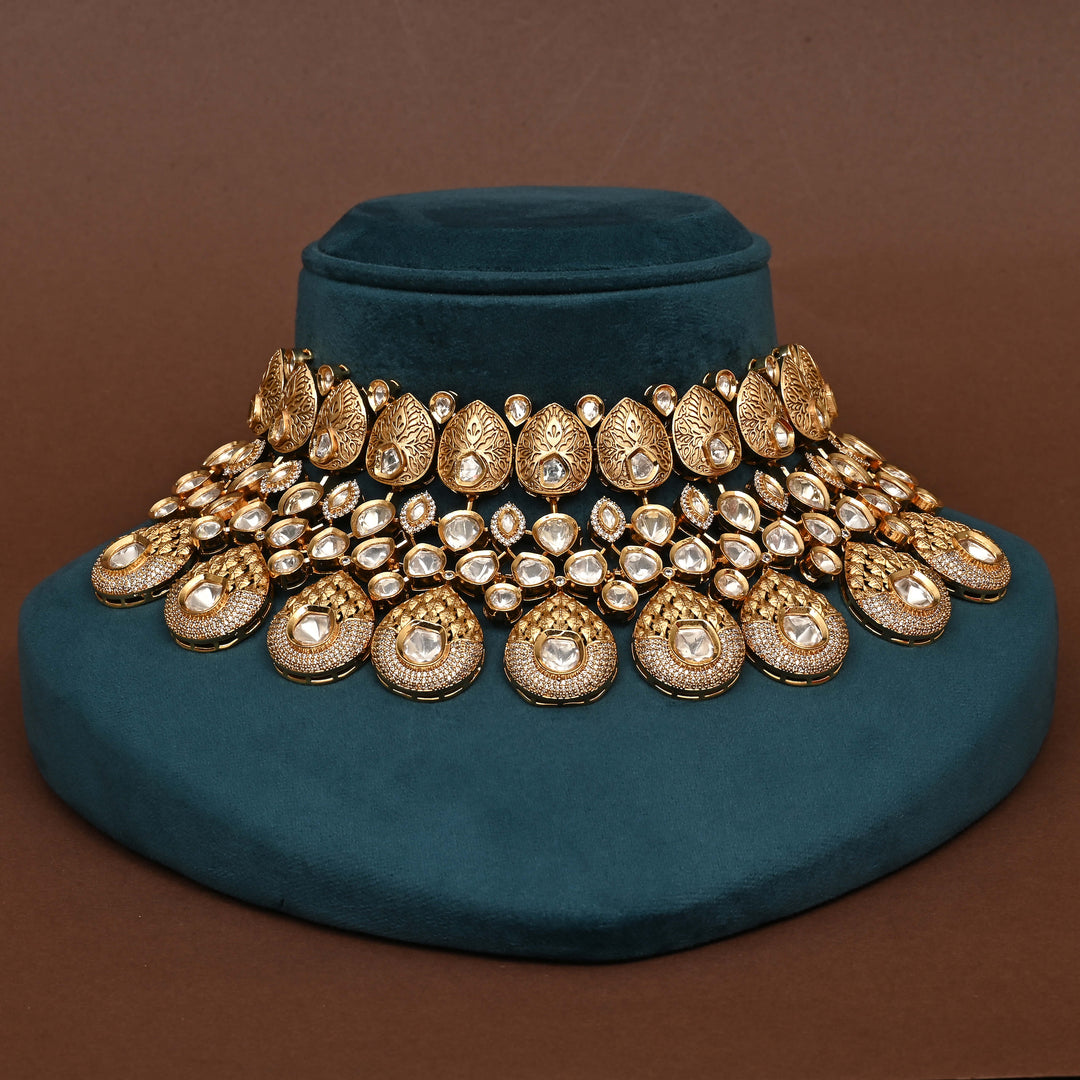 Moissanite Choker Set