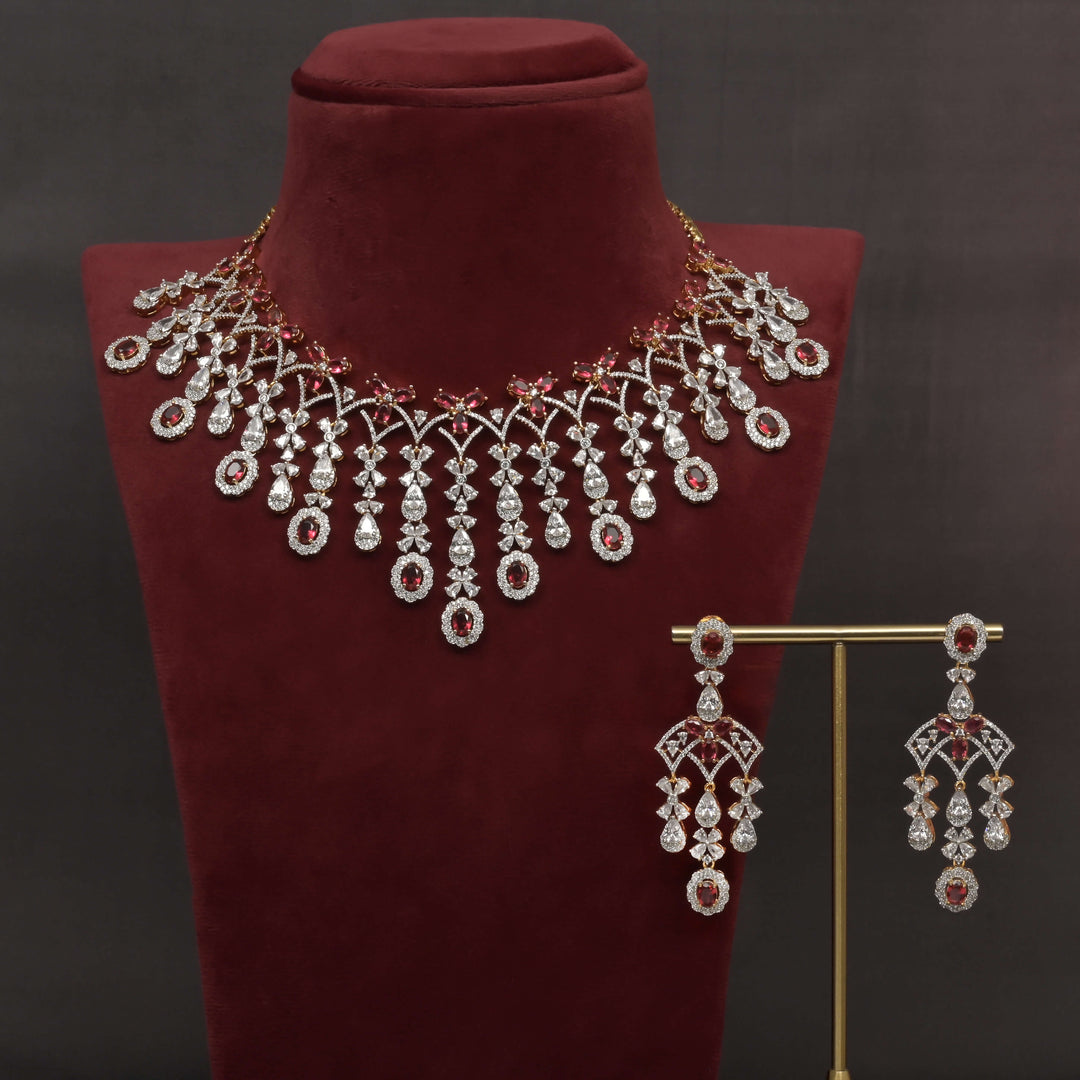 CZ Necklace Set