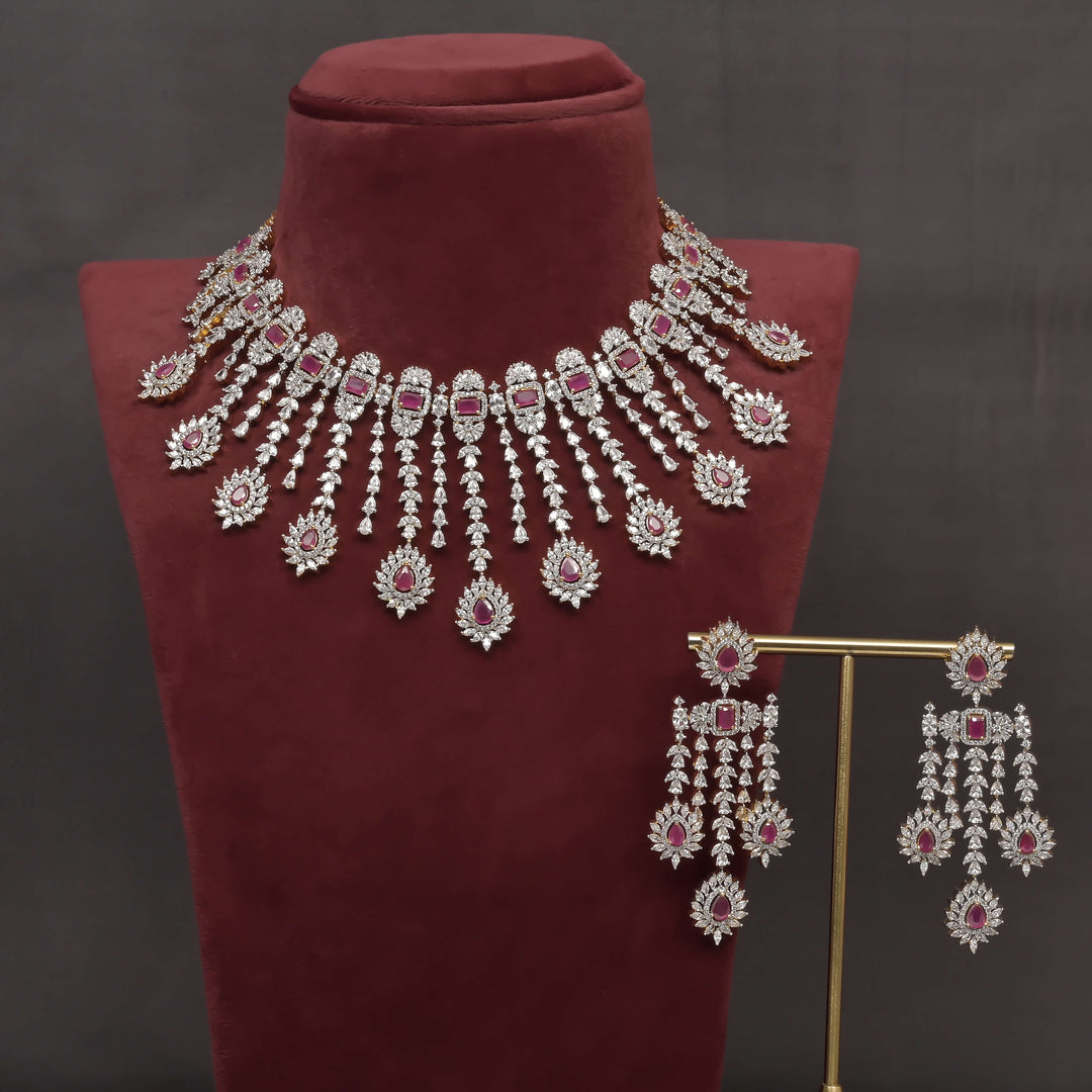 CZ Necklace Set