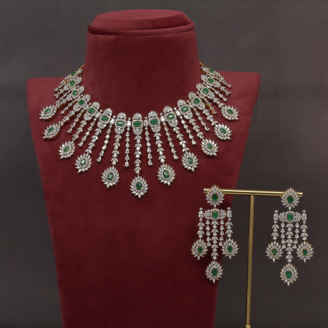 CZ Necklace Set
