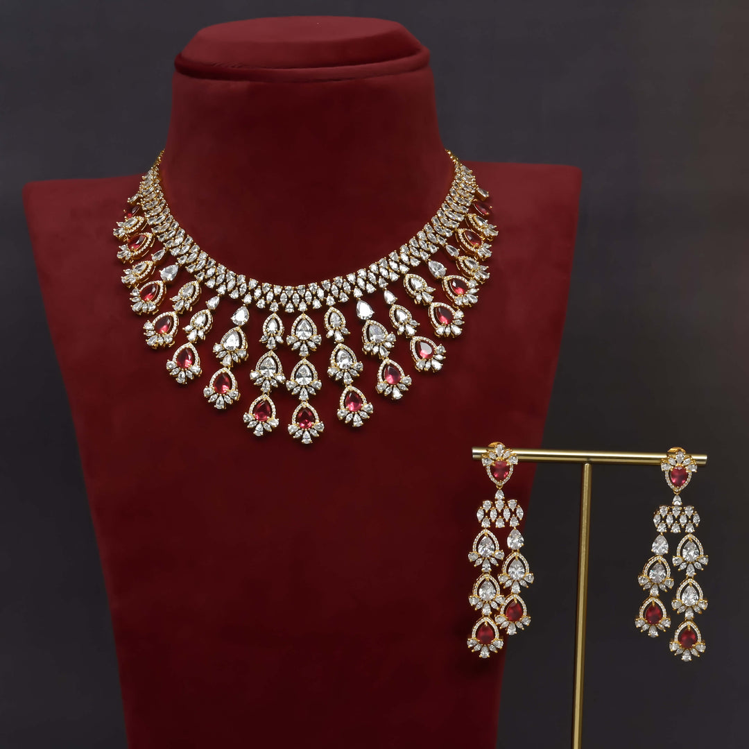 CZ Necklace Set